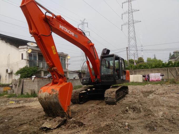 zx200-3G Hitachi utilizó el excavador del minit del motor del isuzu del excavador de la pista 1.5m3 del excavador en venta