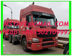 China 2015 hicieron en camión volquete del volquete de Sinotruck Howo de los neumáticos de la cabeza 6*4 10 del tractor de China proveedor