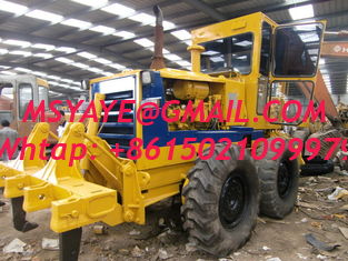 GD611a KOMATSU viajan en automóvili la República de equipo de movimiento de tierras del graduador de Yemen Bhután Camboya Pakist