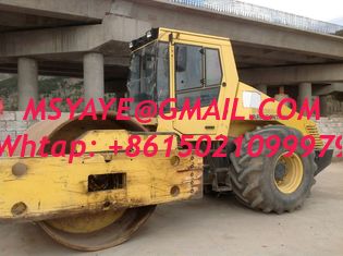 Rodillos Bomag Mongolia del Solo-tambor BW2225 más allá del horizonte. Nes Omán la India de Asia