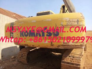 pc200-7 utilizó la máquina de excavación 2008 de Japón del excavador hidráulico de KOMATSU del excavador
