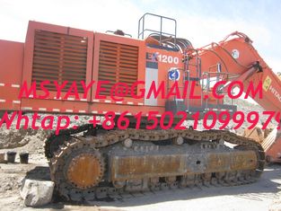 El caimán hidráulico usado ZX1200 2010 de Aruba Bahamas Barbados del excavador de Hitachi del excavador es G