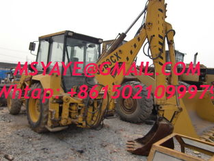 Retroexcavadora usada de la maquinaria pesada del cargador de la parte frontal de la oruga JCB-3CX