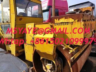 bomag   BW202 compator used road roller germany roller compact four tires roller  deutz engine