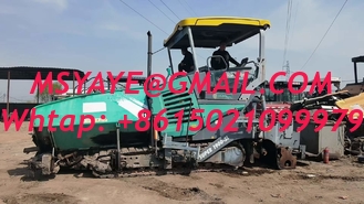 Vogele Super 1900-3i Pavimentador de asfalto Alemania maquinaria de construcción de carreteras Compactor de suelo usado Equipo de construcción de carreteras con rodillos