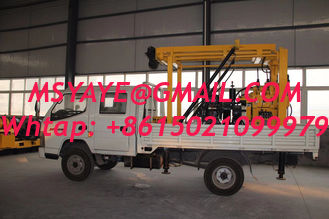 mini truck STEEL TRACK CRAWLER WATER WELL DRILLING  machine portable truck mounted water well drilling rig