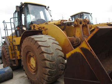 980G utilizó el cargador grande del cargador de la rueda de Caterpillar para la venta Egipto Marruecos Uganda