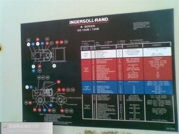 Zambia Niger Western Sahara de Túnez del compresor del rodillo del rodillo del rand de SD150D Ingersoll