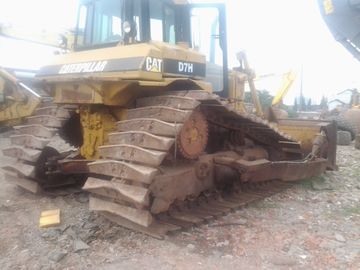 La niveladora usada D7H-LGP de la correa eslabonada de Caterpillar localizó el puerto del tema