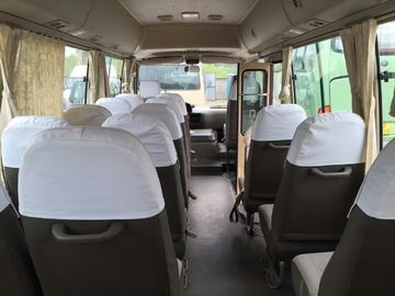23 asientos utilizaron el autobús diesel toyota del práctico de costa de Japón del cilindro del motor 6 de la impulsión de la mano izquierda del autobús del práctico de costa de Toyota