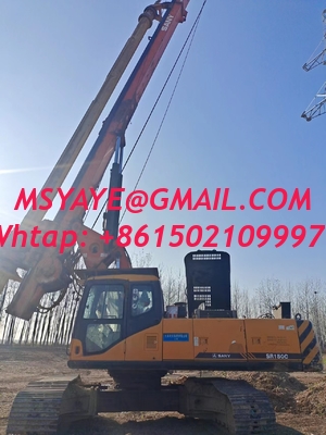 45 toneladas SR150C Roto de perforación para la construcción de la base de la pila Minería máquina de fresado de polvo
