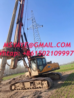 45 toneladas SR150C Roto de perforación para la construcción de la base de la pila Minería máquina de fresado de polvo