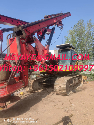 SANY SR220 20 metros longitud del arco 200 CV Mitsubish Motor tipo de rastreador de agua Pozo de perforación para la construcción y la minería