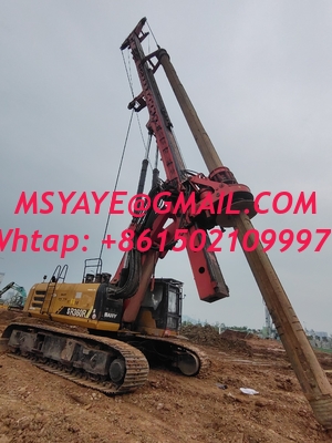 Rig de perforación rotativa - SR360R SR405R Maquinaria de excavación SANY Construcción de edificios Energía hidráulica rotativa