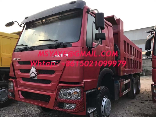 howo camión de descarga diesel de 30t confiable camión de descarga de vehículos semirremolque China 371hp 375hp 420hp