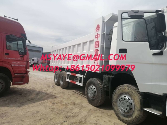 18-23 metros cúbicos Capacidad 8*4 HOWO DUMP TRUCK Suspensión de aire Fabricado