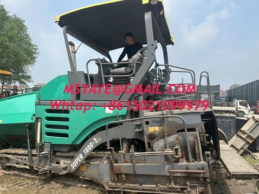 VOGELE SUPER 1800-2 1800-3 9m maquinaria de pavimentación de carreteras Uzbekistán Bahréin Japón Jordania Vietnam maquinaria de construcción de carreteras