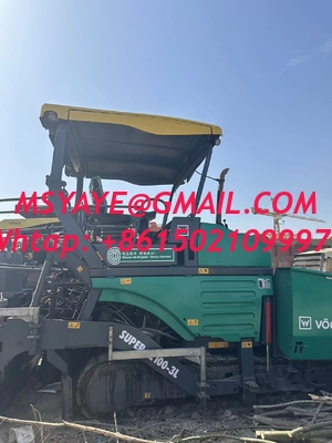 Vogele Super 2100-2 2100-3 Pavimentador de asfalto Vogele Vögele Super 1900 pavimentador de asfalto de rastreo
