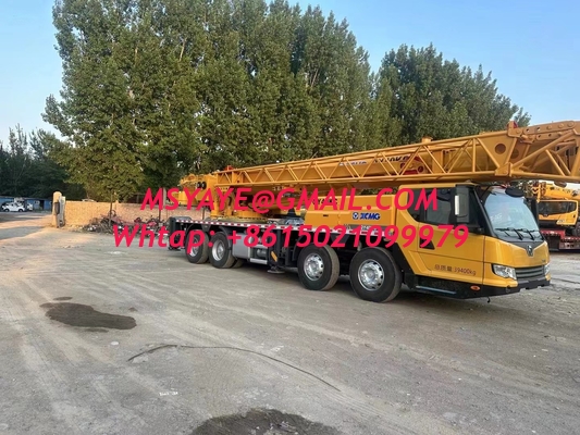 40T XCMG potente grúa móvil usada camión refrescado grúa hidráulica con boom en forma de U