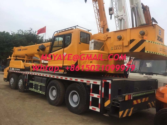 grúa montada en camión usado grúa de camión con 5 brazos estilo Boom y 36m longitud de Jib 35 toneladas grúa de camión usado grúa de camión