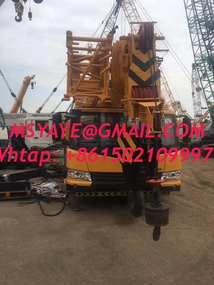 grúa montada en camión usado grúa de camión con 5 brazos estilo Boom y 36m longitud de Jib 35 toneladas grúa de camión usado grúa de camión