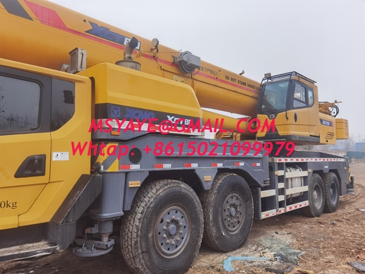 CREVAS de camiones usados 36m longitud de la mandíbula 100 toneladas grúa de camiones xcmg 70 toneladas grúa camiones de carga usados