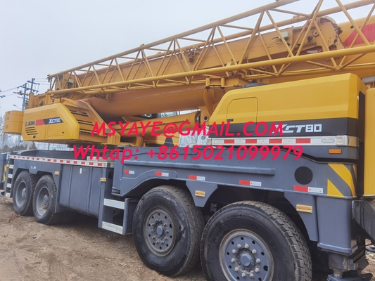 CREVAS de camiones usados 36m longitud de la mandíbula 100 toneladas grúa de camiones xcmg 70 toneladas grúa camiones de carga usados