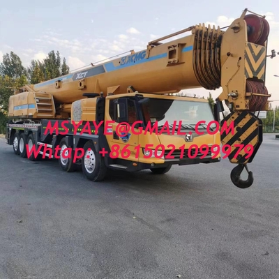 Equipo de elevación de grúas de camiones de segunda mano XCMG XCT110 grúa de camiones de 110 toneladas