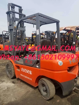 Carretilla elevadora diesel usada 2016 de Heli 3ton Fd30 del modelo nuevo con el motor potente