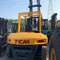 Used Tcm Forklift 7ton Fd70 Diesel Forklift 2 Stages 3 Stages with Side Shift