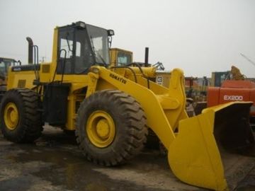 los cargadores en venta que buscaban wa470-3 utilizaron el cargador del motor de KOMATSU de China hecha en Japón