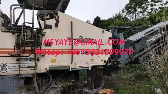 Wirtgen 27T GPS pavimentadora de asfalto para carreteras de alto rendimiento Construcción fresadora en frío